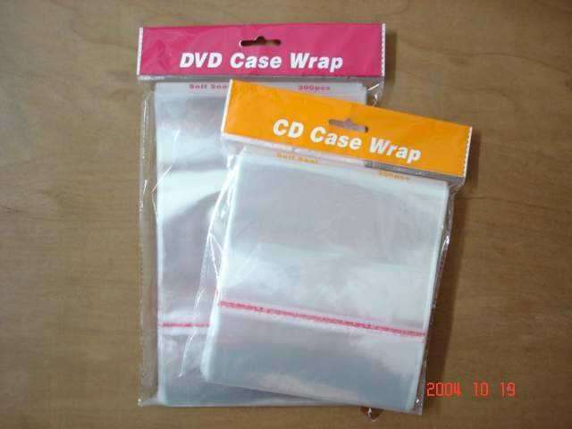 BOPP Bags For CD / DVD Case