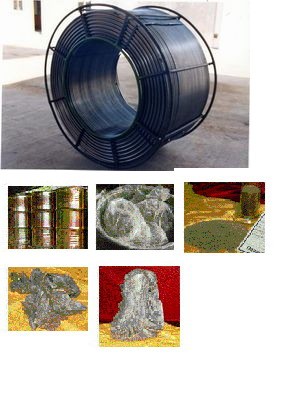  Calcium Metal, Calcium Alloy And Various Cored Wire (Кальций металлов, сплавов и кальция Различные порошковой проволоки)