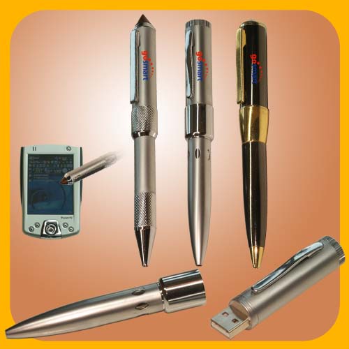  Ball Pen With Flash Drive (Also With PDA Pen)