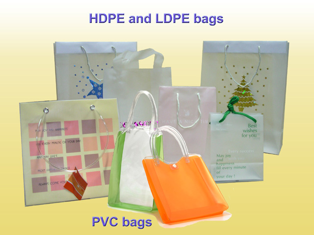  LDPE, HDPE, PVC Shopping Bag, Carrier Bag And Gift Bag (ПВД, ПНД, ПВХ сумку, сумки и подарочные сумки)
