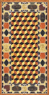  Marble Inlay Table Top ( Marble Inlay Table Top)