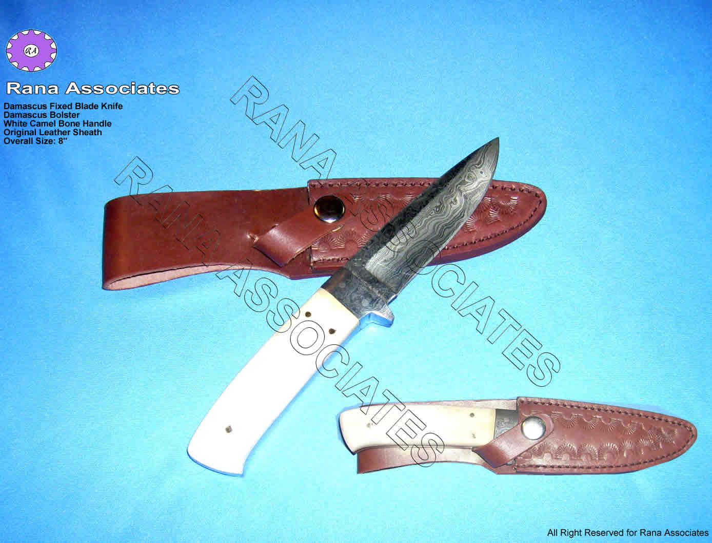  Damascus Pocket Knife (Дамаск карманный нож)