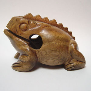  Wooden Croaking Frogs (Wooden Croaking Grenouilles)