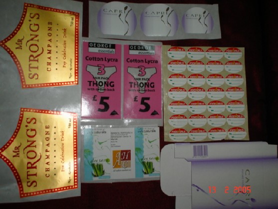  Labels & Packaging Materials