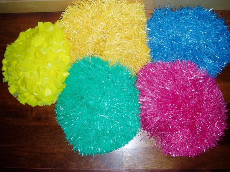  Cheerleader Plastic Pompon (Cheerleader plastique Pompon)