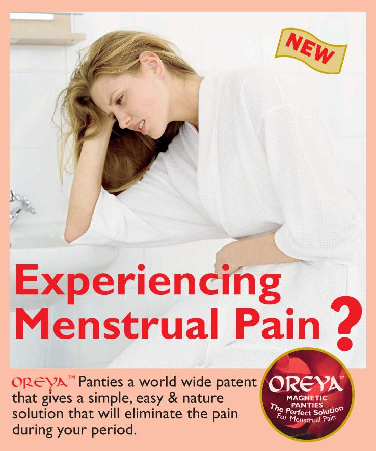  Oreya Magnetic Panties : The Perfect Solution For Menstrual Pain ( Oreya Magnetic Panties : The Perfect Solution For Menstrual Pain)