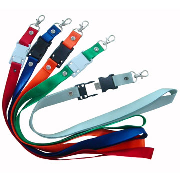  Neckstrap Pen Drive, Neckstrap Double Use As USB Flash Drive