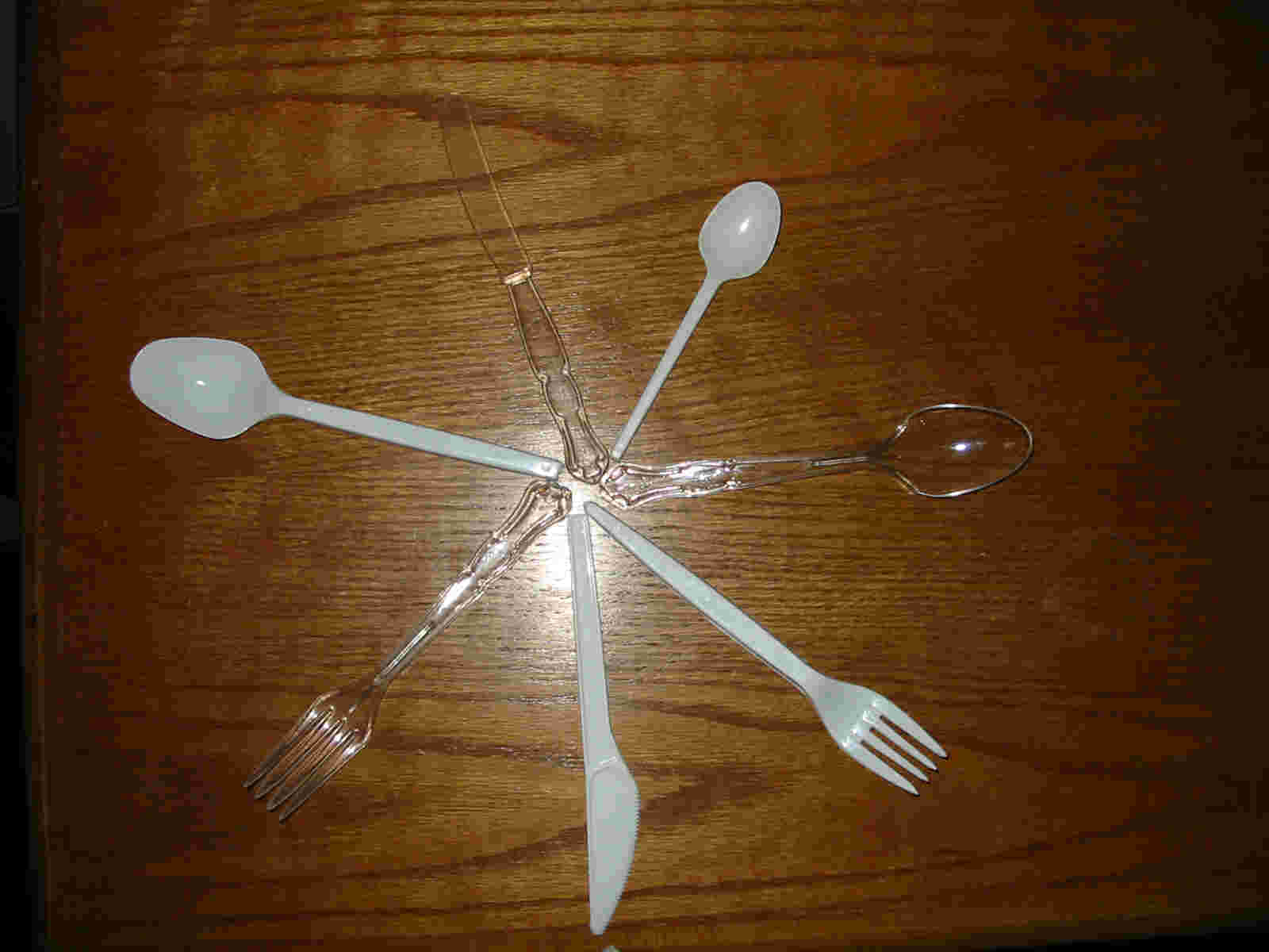  Plastic Disposable Tableware (Vaisselle jetable en plastique)