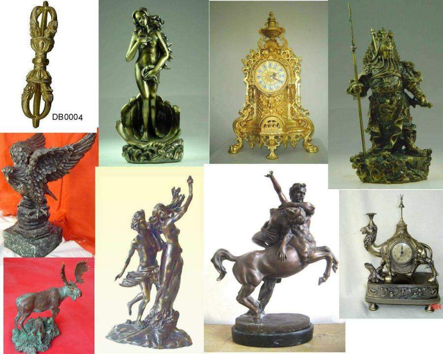 Bronze / Messing Skulptur Bronzefiguren (Bronze / Messing Skulptur Bronzefiguren)