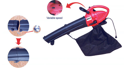  2400W Vacuum Leaf Blower (2400 Вт Вакуумный Leaf Вентилятор)