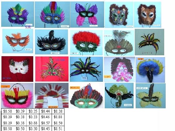  Feather Mask
