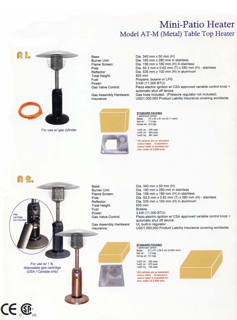  Table Top Heater (Table Top нагреватель)