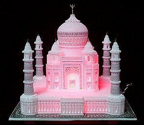  White Marble Tajmahal Replica