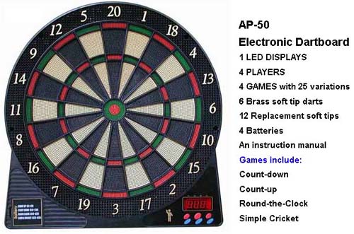  Electronic Dartboard (Jeu de fléchettes électronique)