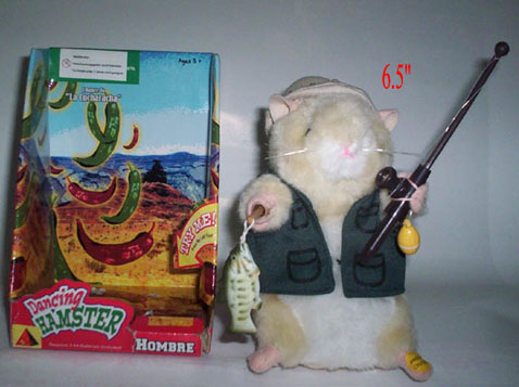  Dancing Hamster With Fish (Танцы хомяка с рыбой)
