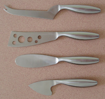  4 Pcs Cheese Knives Set (4 шт сыра Ножи Установить)