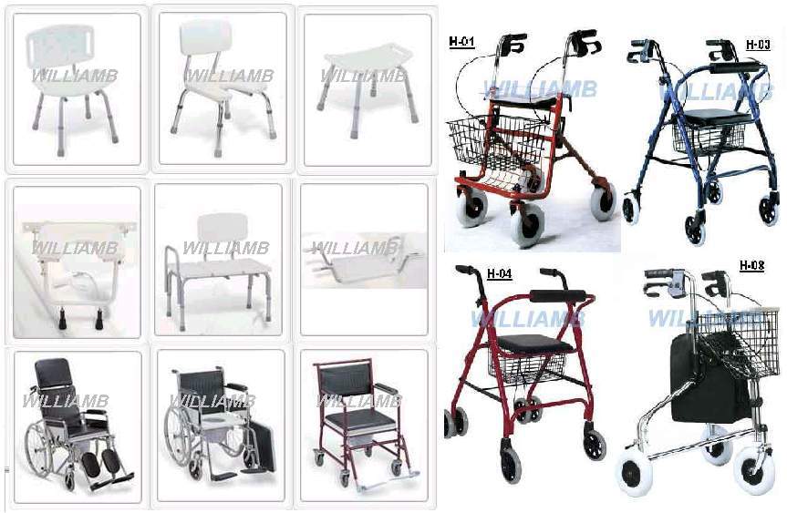  Commode Wheelchair, Rollator, Shower Chair (Комод инвалидной коляске, Rollator, душ Председатель)