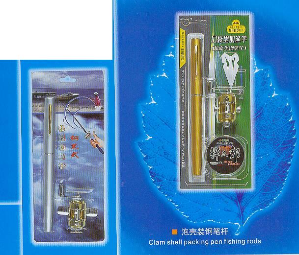  Clam Shell Packing Pen Fishing Rods (Clam-Shell Verpackung Pen Angeln)