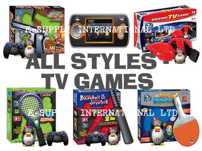  Video TV Game, Tennis, Ping Pong, Boxing, Baseball, Joystick (Video Game TV, Tennis, Tischtennis, Boxen, Baseball, Joystick)