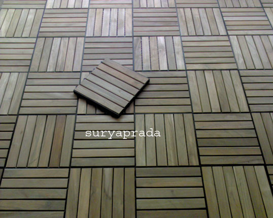  Wooden Garden Flooring (Bois jardin Revêtement)