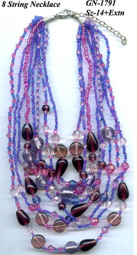  Beaded Necklace (Collier en perles)