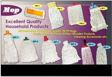  Cotton Mop Heads (Baumwoll-Mopp)