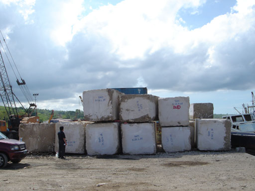 Cream / Beige Marble Blocks