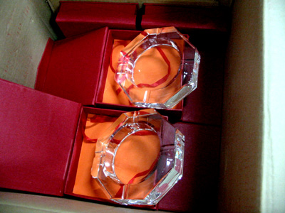  Crystal Ashtray