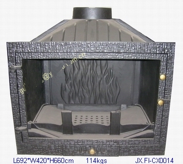  Cast Iron Fireplace Insert (Чугунный камин Включить)