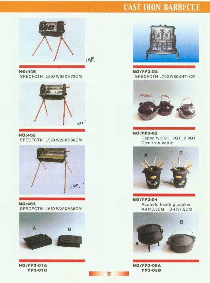  Cast Iron Barbecue