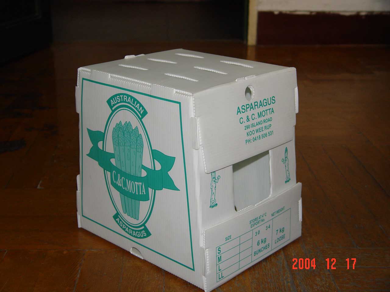  Packaging Boxes (Boîtes d`emballage)