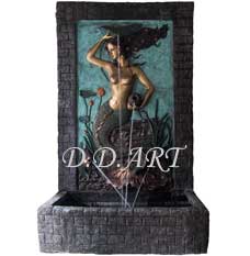 Big Mermaid Wall Fountain