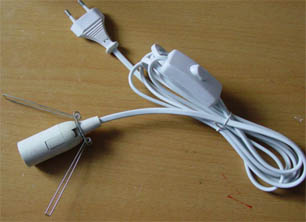  Salt Lamp Electric Fixture / Power Cords ( Salt Lamp Electric Fixture / Power Cords)