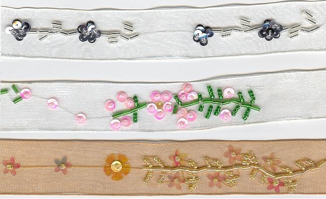  Beaded And Sequined Trims (И бусы Sequined Планки)
