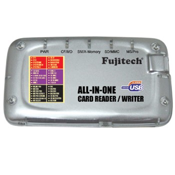 Fujitech All in 1 Mini-USB-Card Reader (Fujitech All in 1 Mini-USB-Card Reader)