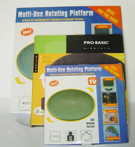  Multi-Use Rotating TV Platform, Turn Table, Turntable, Speaker Stand