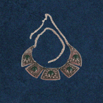  Pharaonic Egyptian Silver Necklace (Pharaonischen Ägypten Silber Halskette)
