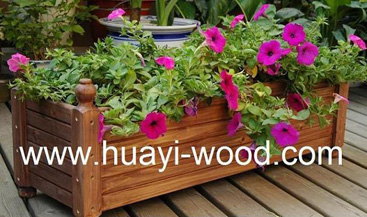  Wooden Planter Box, Flower Boxes (Planter Box de bois, boîtes à fleurs)