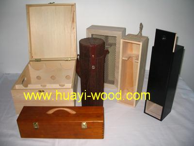  Wooden Wine Box, Wood Box