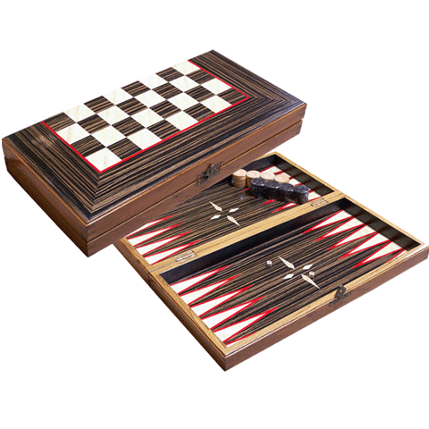  Backgammon Natural Black (Нарды Natural Bl k)