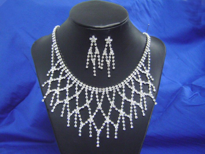  Rhinestone Jewellery Set ( Rhinestone Jewellery Set)