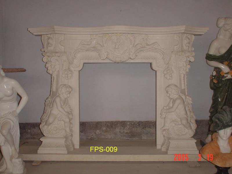  Stone Carving Fireplaces And Marble Fireplace Mantels (Sculpture sur pierre Foyers et Marble Mantels Cheminée)