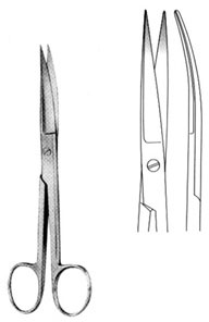  Surgical Scissors, Operating Scissors, Surgical Instruments (Chirurgische Schere, Betriebs-Scheren, Chirurgische Instrumente)