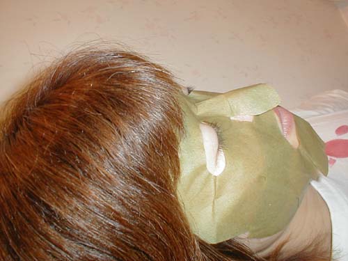  Green Tea Skin Care Aroma Moisturizing Face Mask