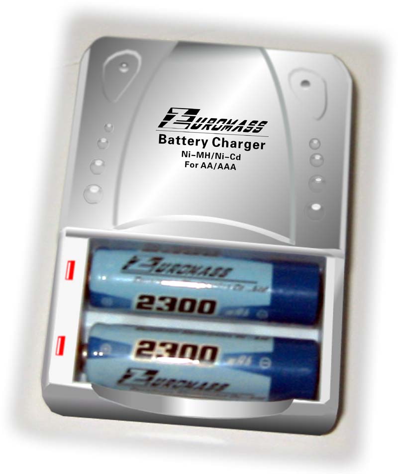  Euromass 2/4pcs AA / AAA Standard Charger ( Euromass 2/4pcs AA / AAA Standard Charger)