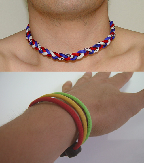  Germanium Sports Bracelet And Necklace ( Germanium Sports Bracelet And Necklace)