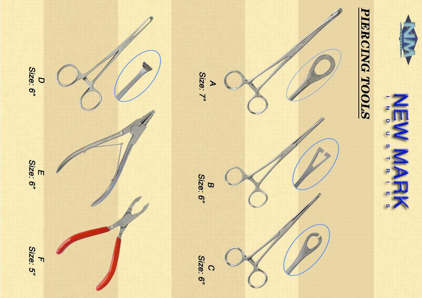  Piercing Forceps And Tools ( Piercing Forceps And Tools)
