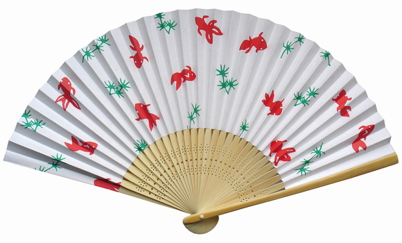 Folding Fan-, Hand-Fan-Japanesque Folding Fan-Goldfish (Folding Fan-, Hand-Fan-Japanesque Folding Fan-Goldfish)