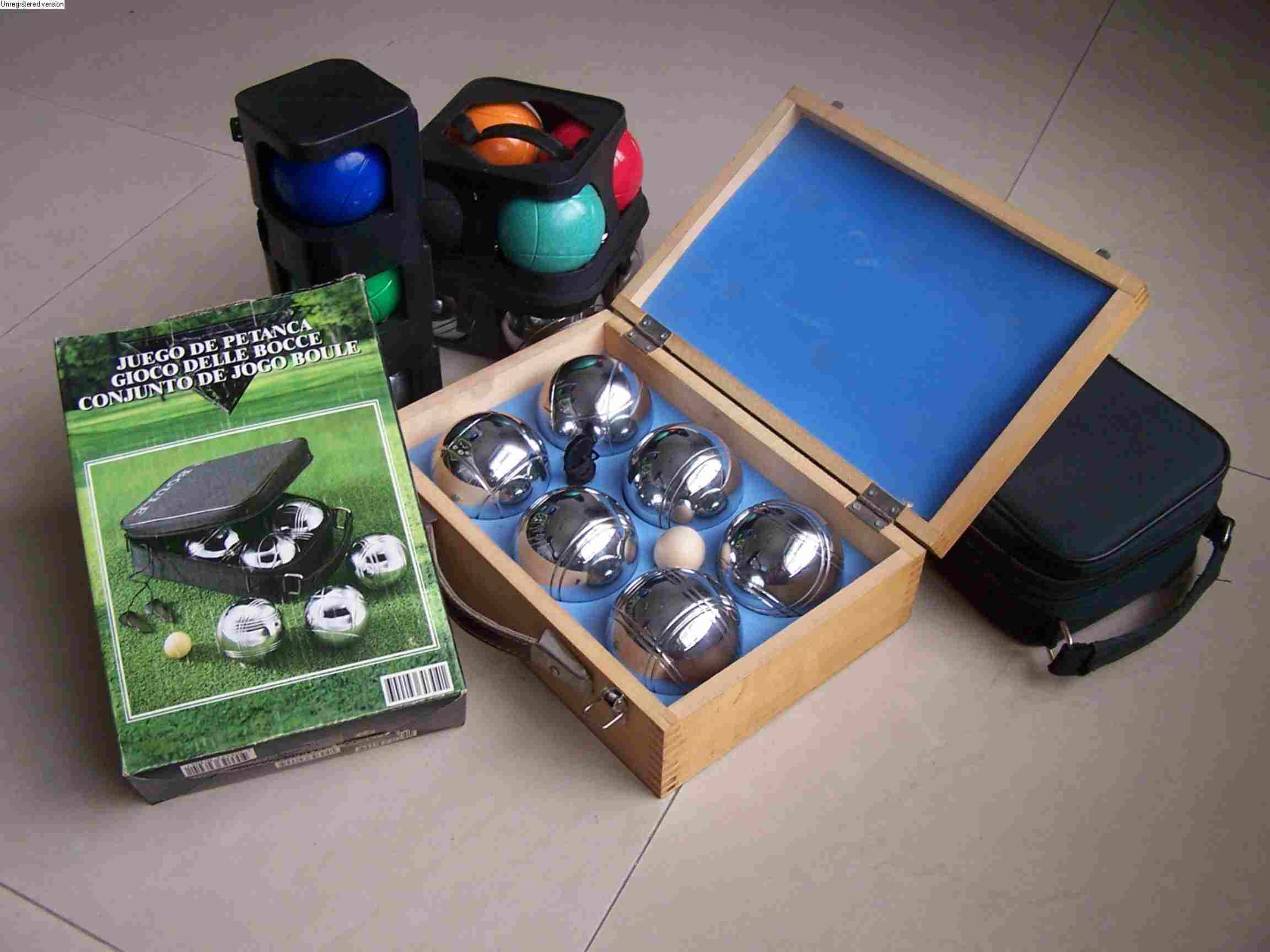  Boules Set And Chinese Health Balls Games