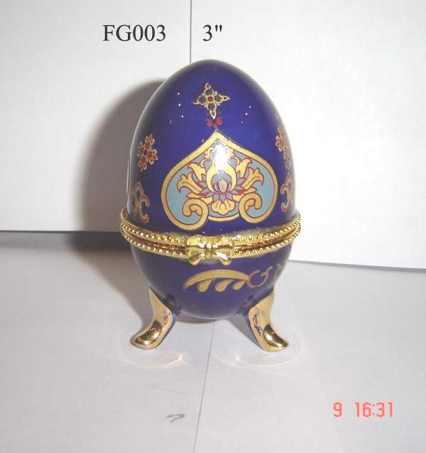  Porcelain Egg Shape Box (Porcelain Egg forme de boîte)